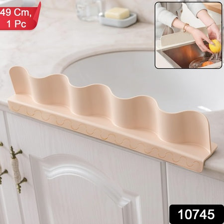 Premium Kitchen Sink Splash Guard (1 Pc  49 Cm Long)