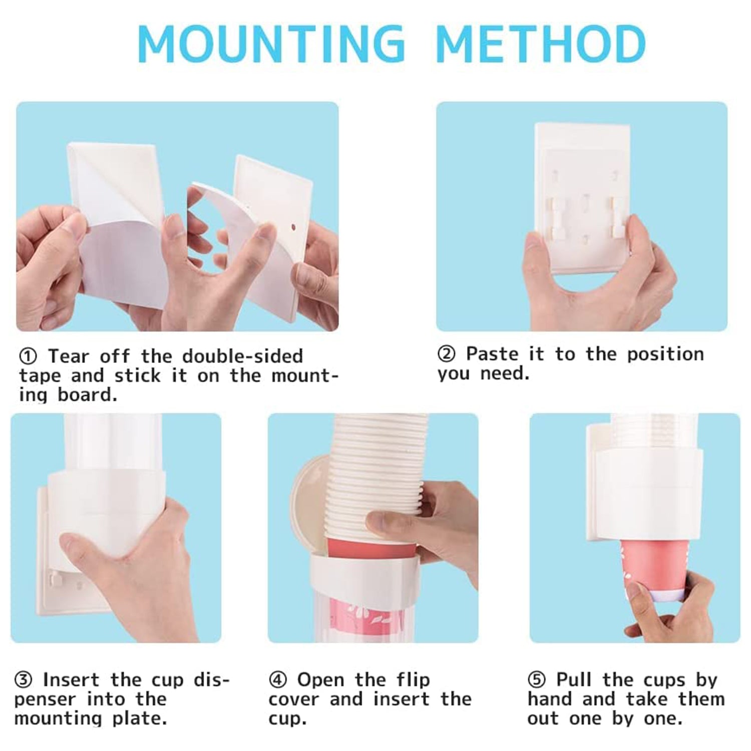 Automatic Paper Cup Dispenser Holder (1 Pc)