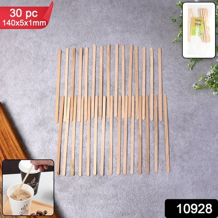Freshee Wooden Coffee Stirrers 14051 Mm  30 Pcs Pack