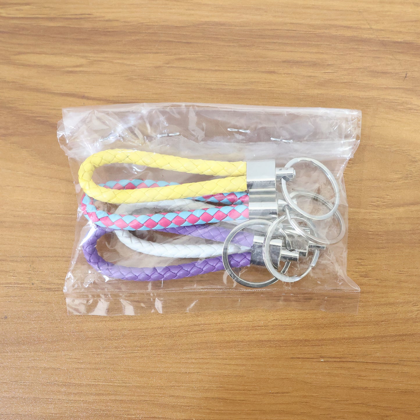 Braided Loop Keychain Set (4 Pc)