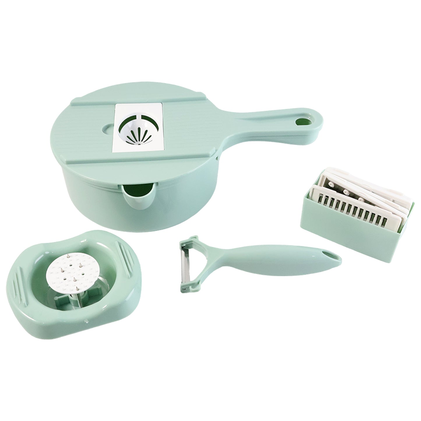 Multi-function Vegetable Cutter  Grater Set