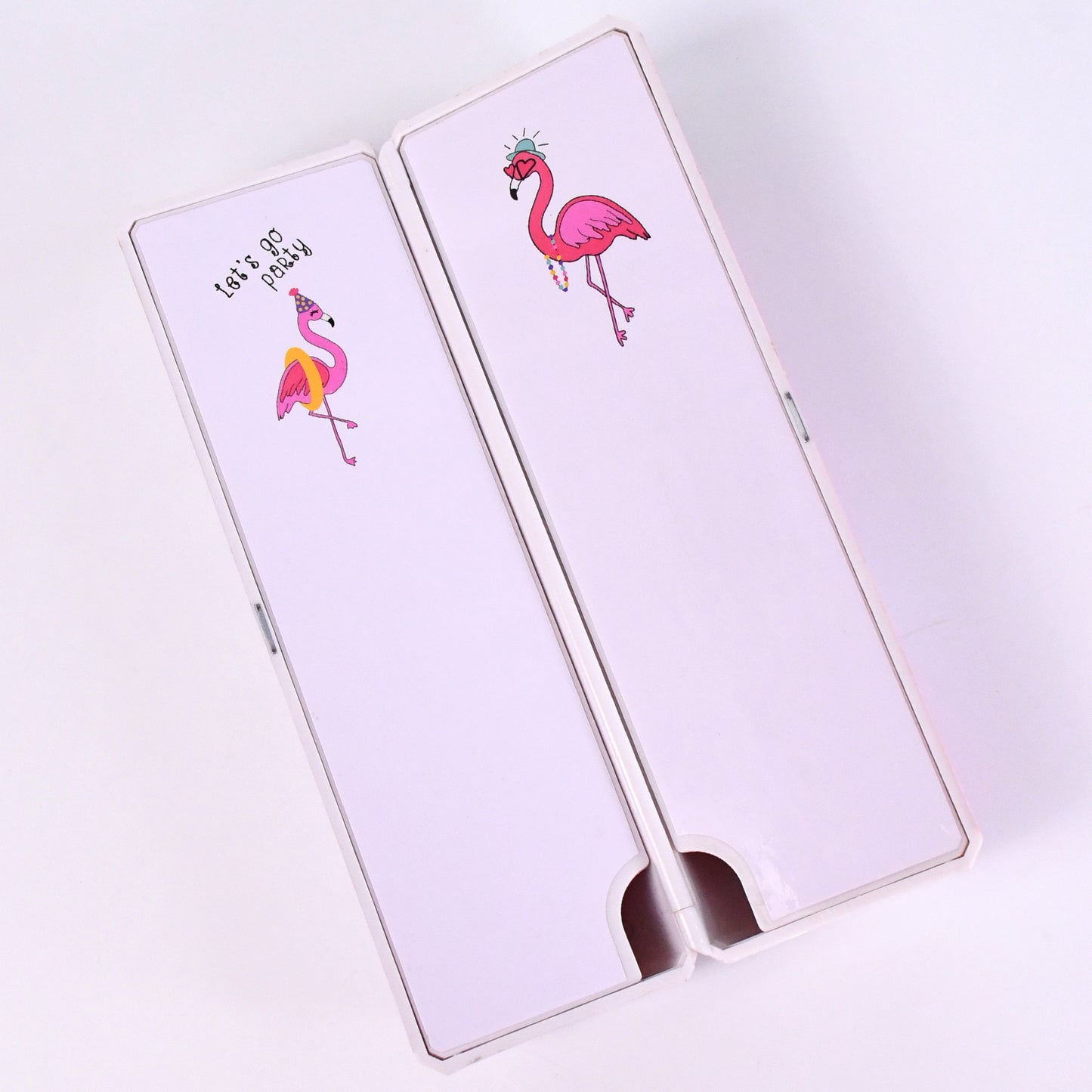 17609 8 in 1 Compass Box, Geometry Box 2 Compartment, Pencil Box with 1 Calculator, 1 Mirror, 2 Marker for Boys Art Plastic Pencil Box