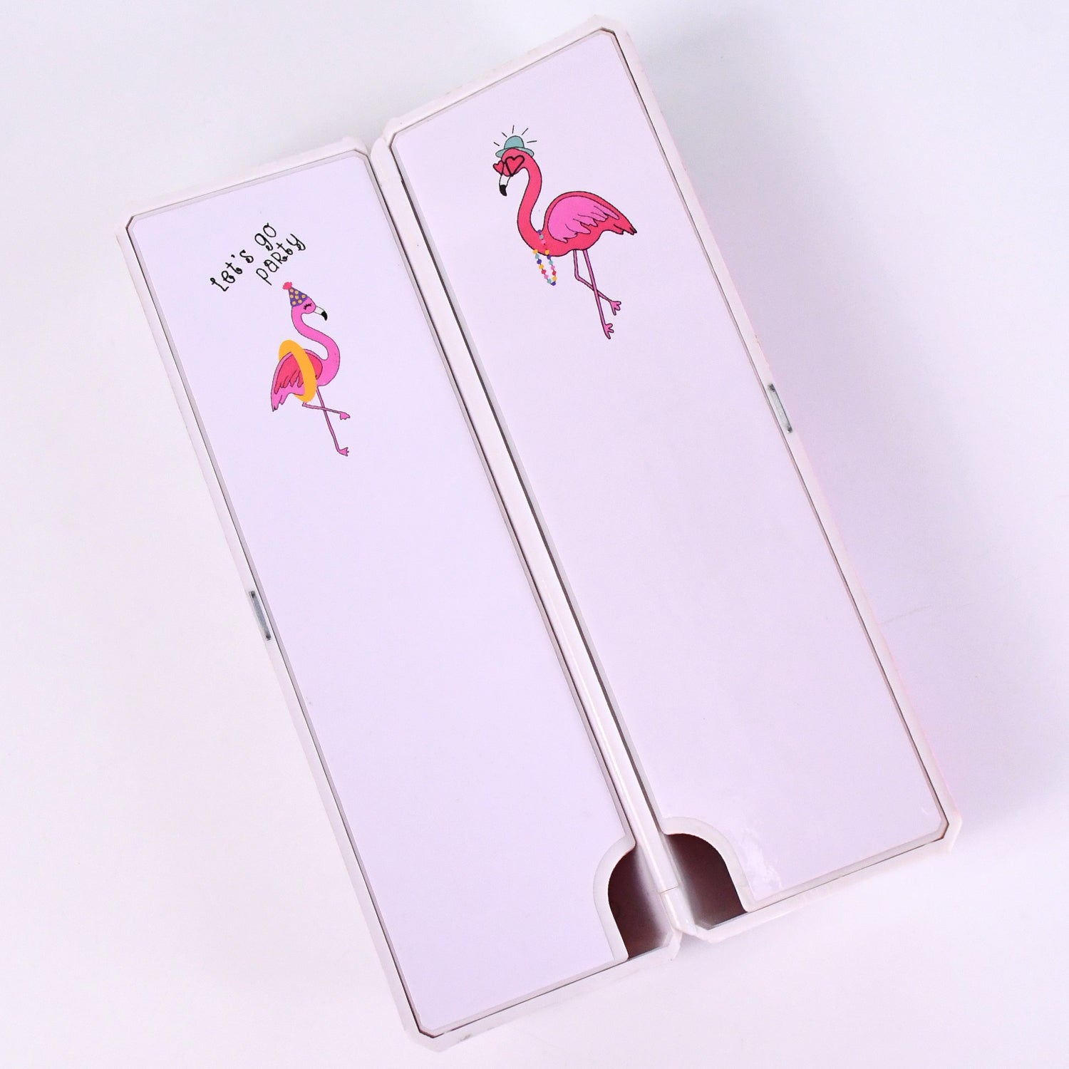 17609 8 in 1 Compass Box, Geometry Box 2 Compartment, Pencil Box with 1 Calculator, 1 Mirror, 2 Marker for Boys Art Plastic Pencil Box