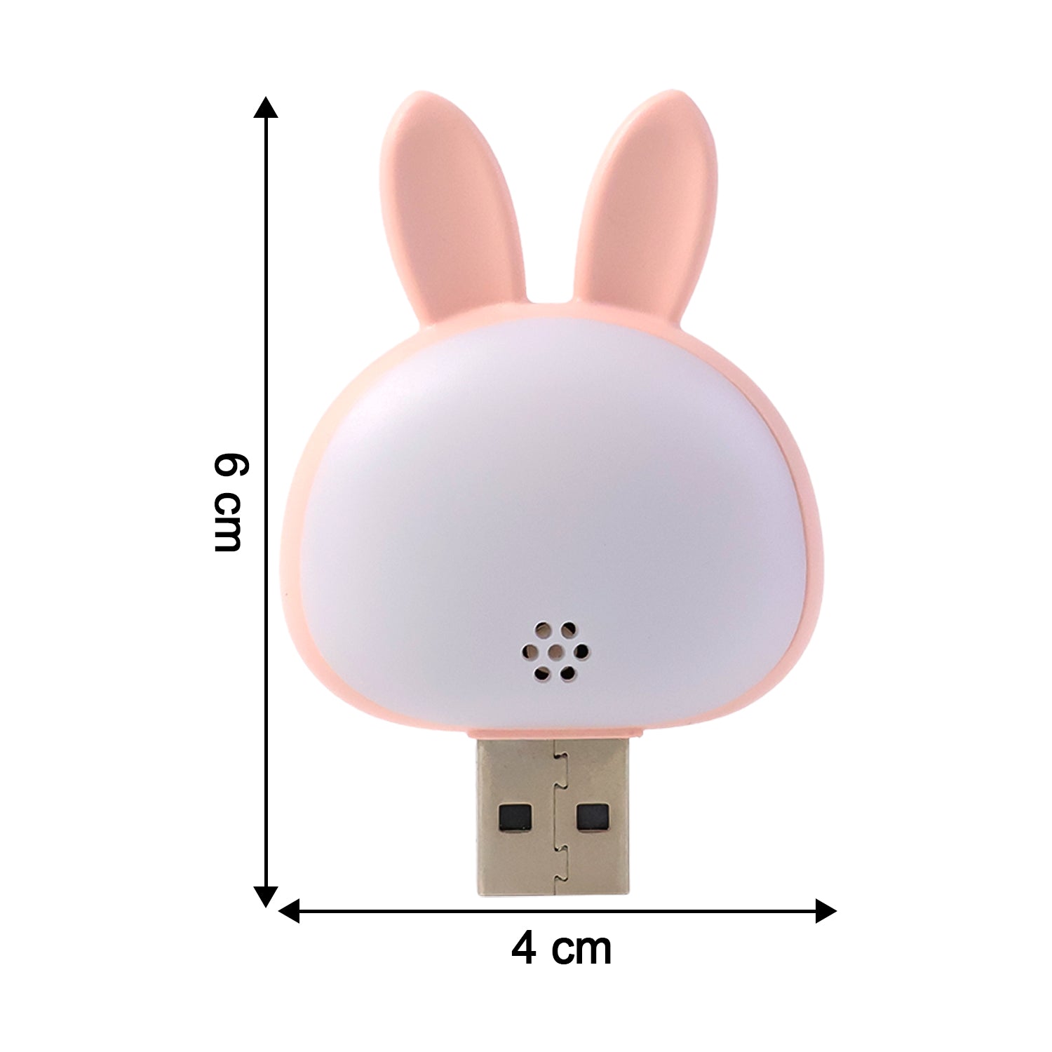 Cute Usb Rabbit Night Light With Sound  Voice Activation